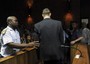 Oscar Pistorius in lacrime in tribunale