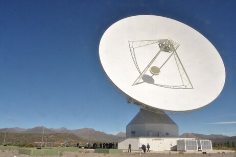 La antena de espacio profundo DSE3 de la Agencia Espacial Europea en Malargüe, Mendoza