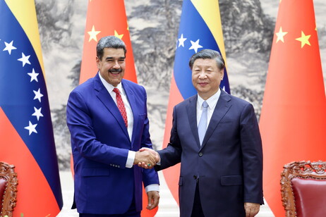 El presidente chino, Xi Jinping, y su homólogo venezolano, Nicolás Maduro.