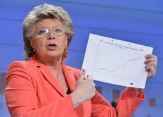 REDING RULES OUT BERLUSCONI STANDING AT EP ELECTIONS