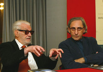 Manlio Sgalambro con Franco Battiato
