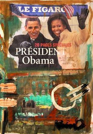Obama: in mostra a Roma 60 dipinti di Carlo Riccardi