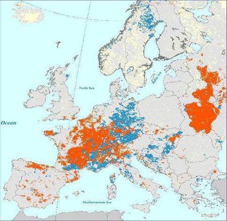 L'Europa colpita da una delle peggiori siccità dal 2003 (Foto: JRC-EDEA database, EDO - EU, 2015)