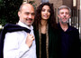 Luca Zingaretti, Afef Jnifen e il regista Alberto Sironi alla presentazione de Il ladro di Merendine