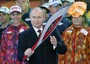 Sochi: arriva la fiamma olimpica