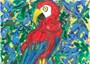 Il pappagallo ara e' la mascotte di Ecomondo 2015