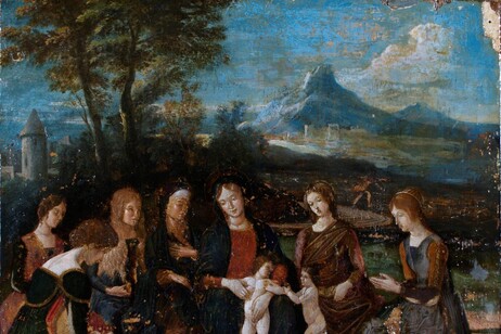 La pintura estaba en los depósitos del museo Correr, en Venecia (ANSA)