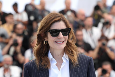 La actriz Chiara Mastroianni en Cannes