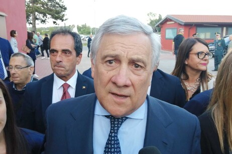 El canciller italiano, Antonio Tajani.