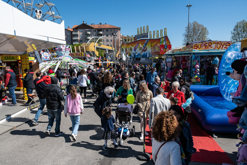 Feria de las Palmeras, en Melzo (ANSA)