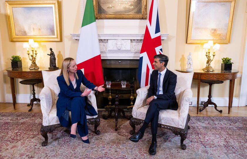 Premier italiana, Giorgia Meloni, de visita en Londres