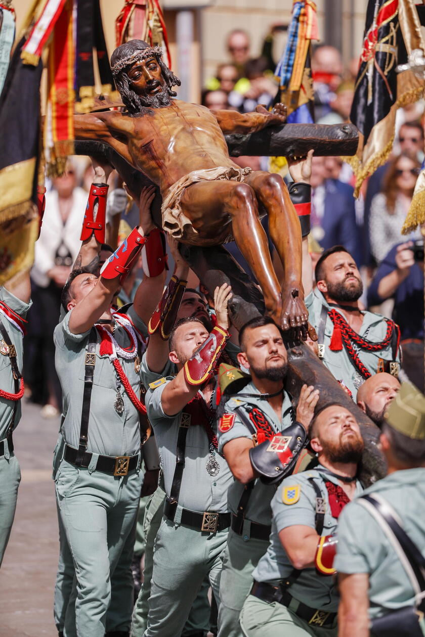 Ritos por la Semana Santa en España
