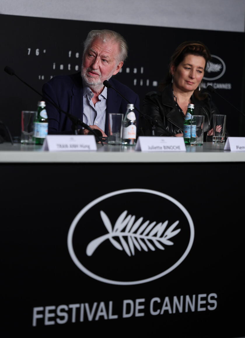 La Passion de Dodin bouffant - Press Conference - 76th Cannes Film Festival