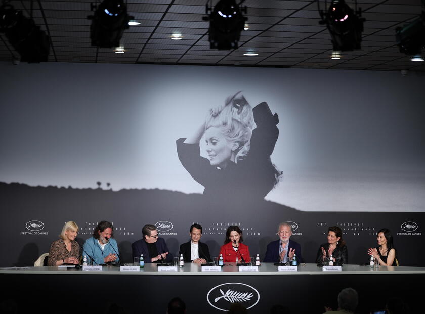 La Passion de Dodin bouffant - Press Conference - 76th Cannes Film Festival