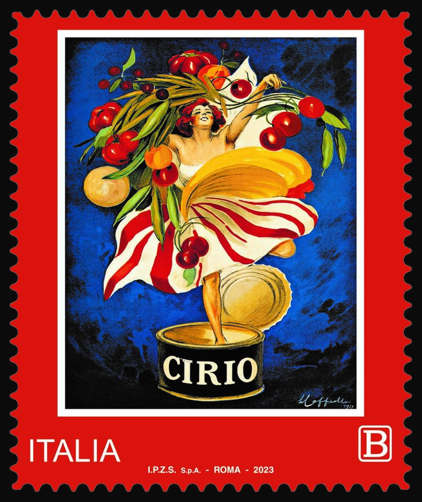 Italia homenajea a marca de alimentos con sellos especiales