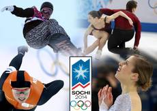 Sochi, Salti, acrobazie, magie sui pattini