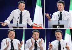 FOTO: Look friendly e gesti di Renzi a Consiglio Ue
