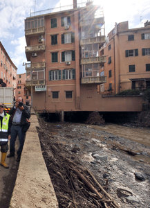 Liguria: molti gli interventi per i danni delle alluvioni (Foto: Carlevaro)
