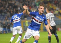 57': Sampdoria-Atalanta 1-0, Mustafi