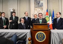 Lombardy Governor and Northern League President Roberto Maroni