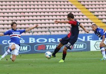 26': Cagliari-Sampdoria 1-0, Ekdal