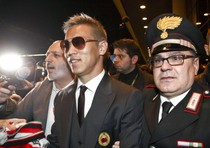 Soccer: Honda arrives in Milan