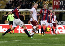 37': Bologna-Roma 0-1, Nainggolan